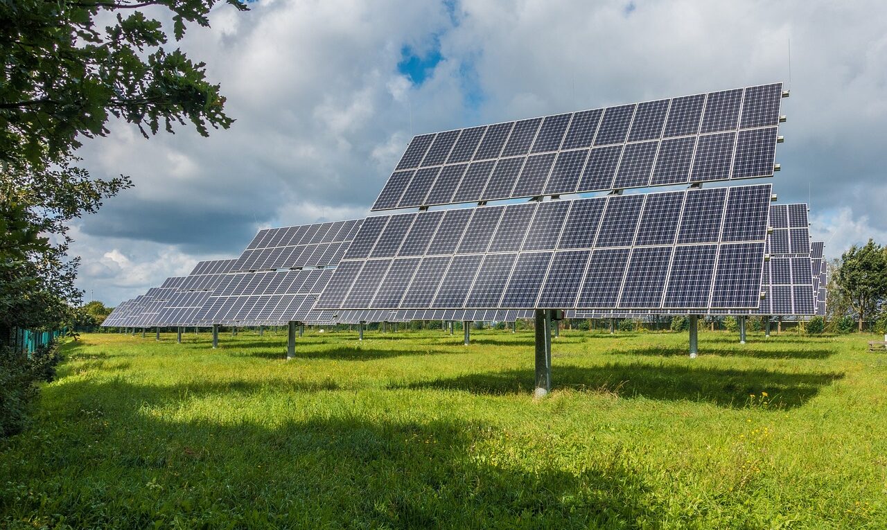 Sonnenkollektoren zur Erzeugung von Solarstrom
